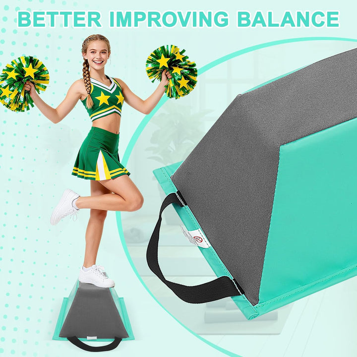 Cheer Flyer Balance Stand, 36 × 23 × 15 cm Cheerleading Flyer Training, Gymnastik Training Balance B