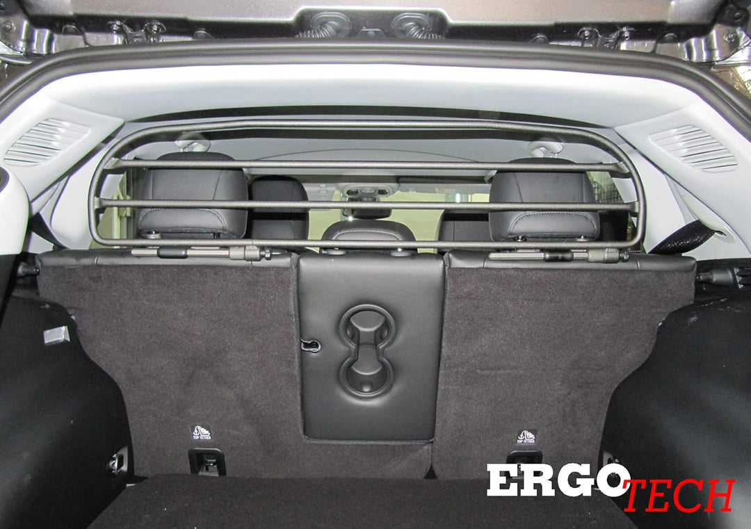 ERGOTECH Trennnetz Trenngitter Hundegitter kompatibel mit Jeep Compass (ab BJ 2017) RDA65HBG-XS, für
