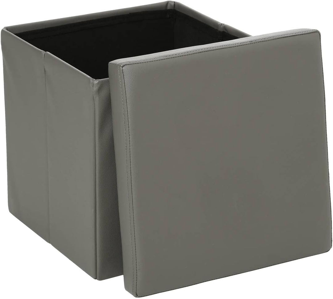 Klappbarer Sitzsack grau - Grau - Atmosphera créateur d'intérieur Grau Taupe, Grau Taupe