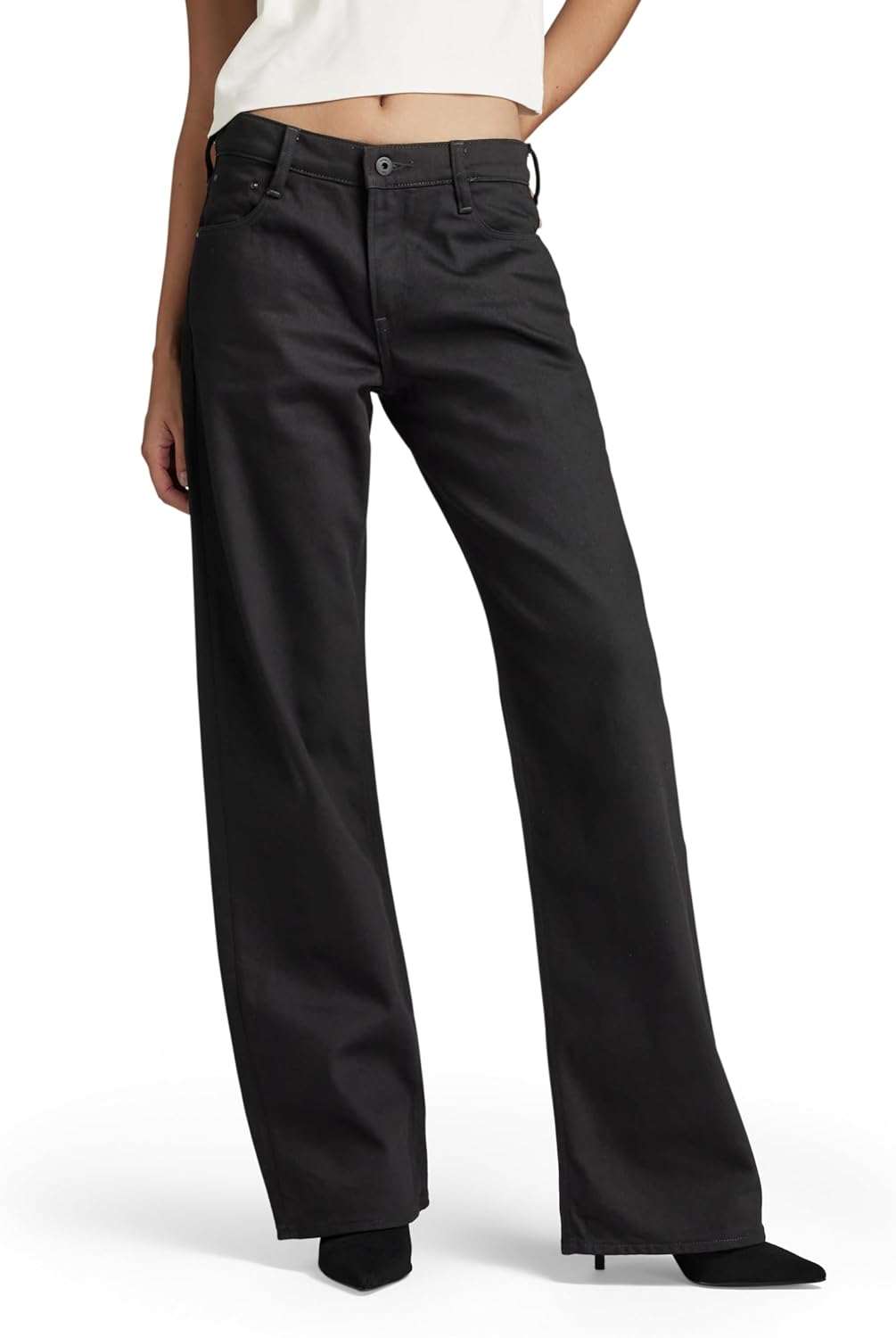 G-STAR RAW Damen Judee Loose Jeans Pants 26W / 28L Schwarz (Pitch Black D22889-b479-a810), 26W / 28L