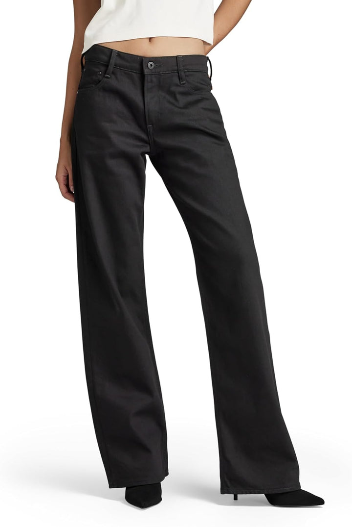 G-STAR RAW Damen Judee Loose Jeans Pants 26W / 28L Schwarz (Pitch Black D22889-b479-a810), 26W / 28L