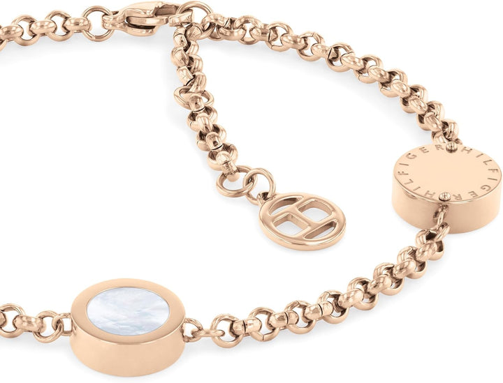 Tommy Hilfiger Jewelry Gliederarmband für Damen Nelkengold - 2780660