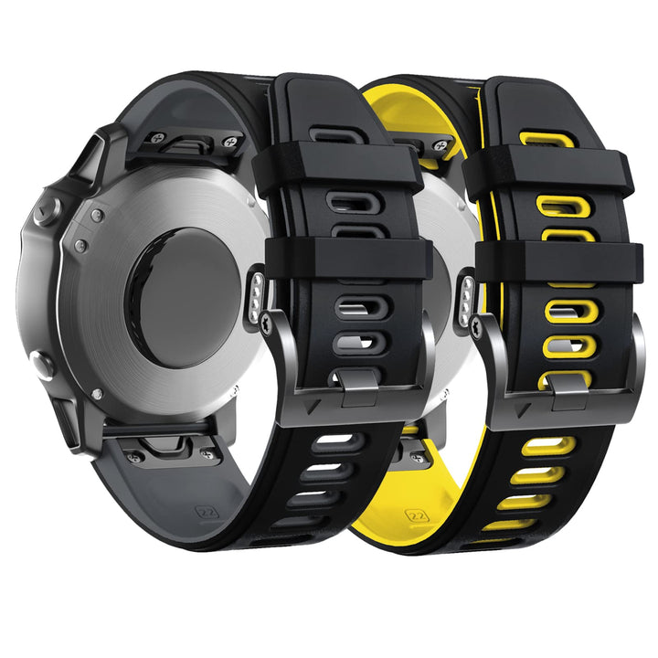 ANBEST Armband für Garmin Fenix 6 Pro/7 Pro/Epix 2/Fenix 8 47mm Armband, 22mm Quick Fit Armbänder fü