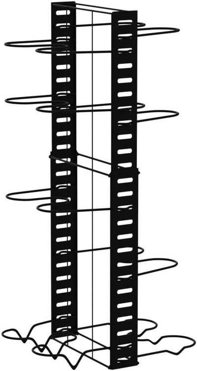 MAKLIK Teleskop Pfannen Regal mit 12 Ablagen - Deckel Organizer Küche Zubehör - Topf Organizer Schra