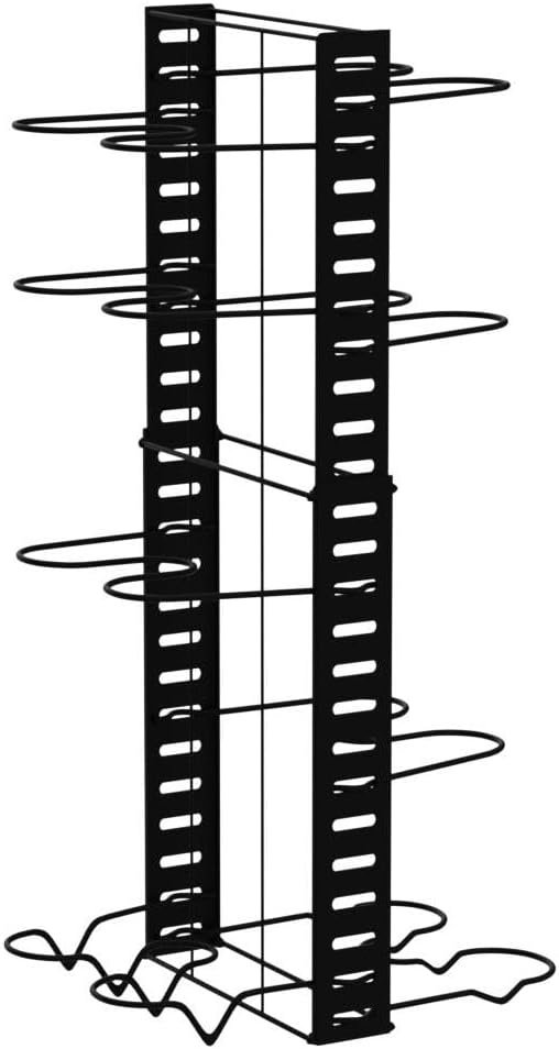 MAKLIK Teleskop Pfannen Regal mit 12 Ablagen - Deckel Organizer Küche Zubehör - Topf Organizer Schra