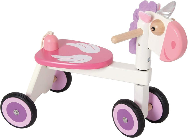 Bartl 111555 Rutscher Einhorn aus Holz, Spitzen Qualität