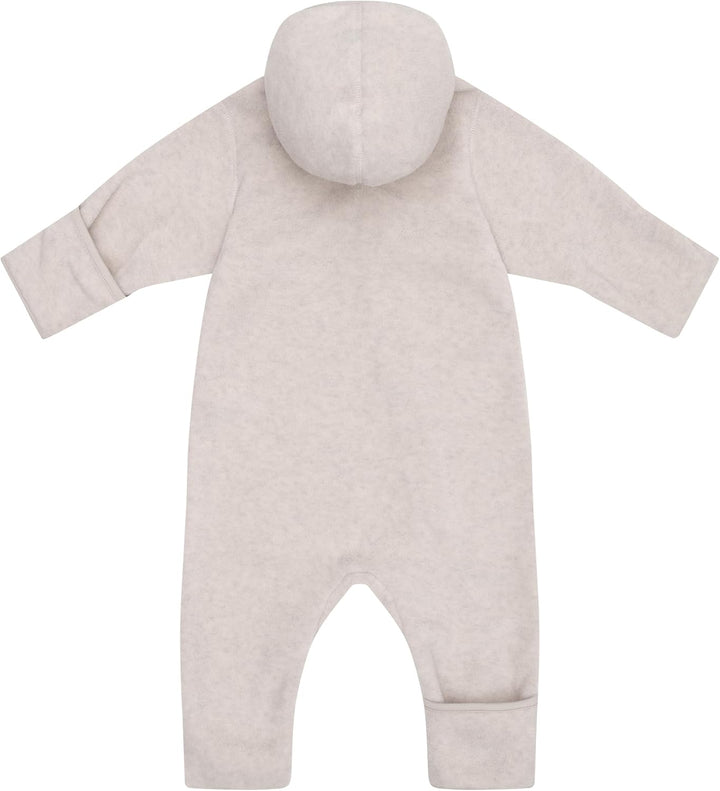 Höhenhorn Ibex Baby Fleece Overall Winter Herbst Strampler Kleinkind mit Kapuze 62 Beige, 62 Beige