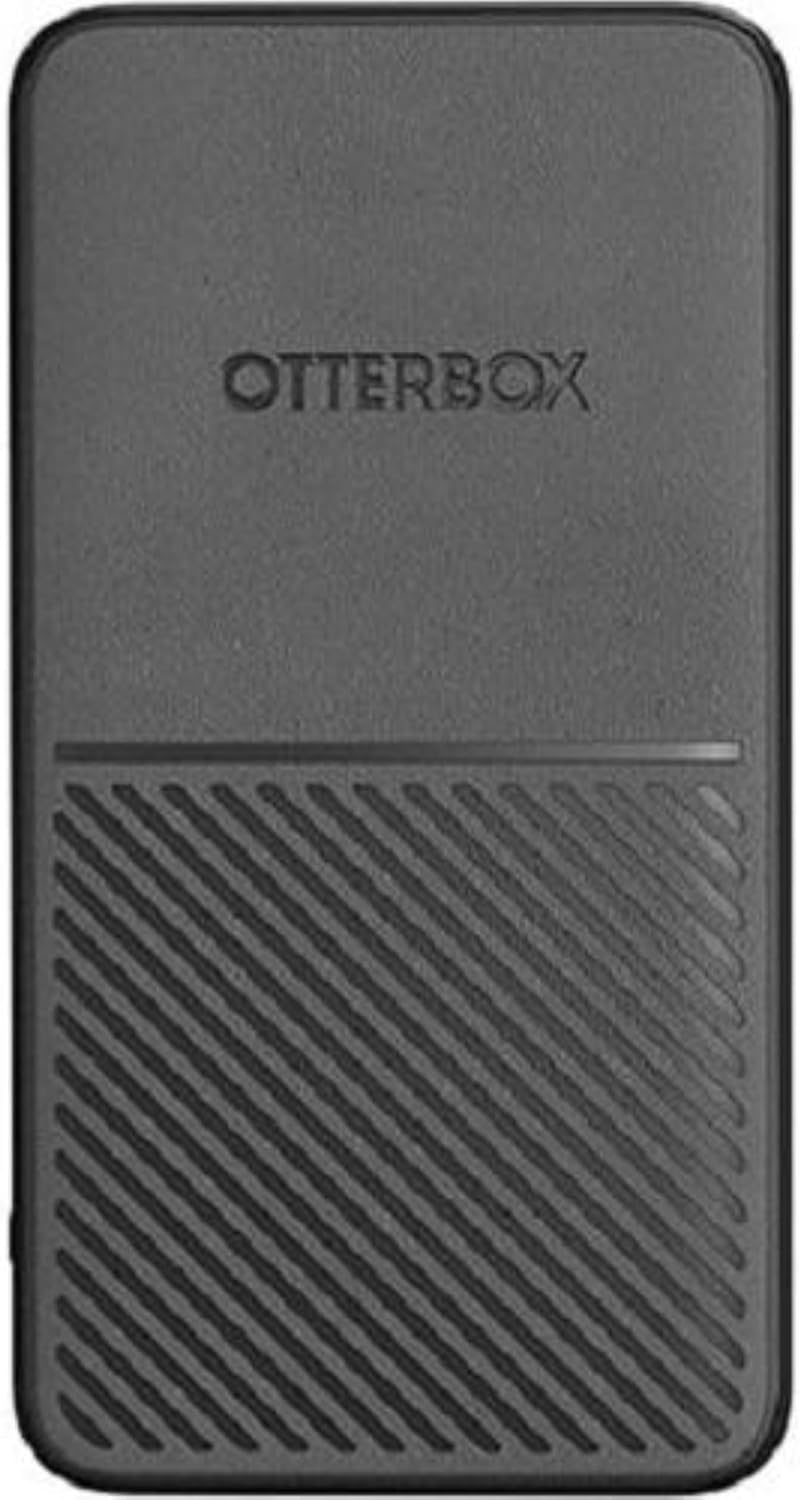 OtterBox Robust 5K mAh USB A&C 12W Mobiles Ladegerät - Schwarz 5,000 mAh, 5,000 mAh