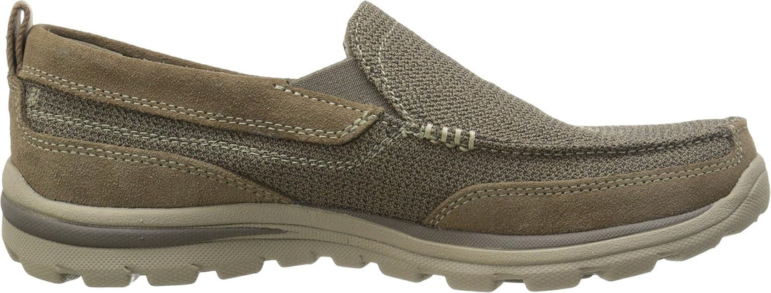 Skechers Herren Superior Milford Sneaker 42 EU Braun Ltbr, 42 EU Braun Ltbr
