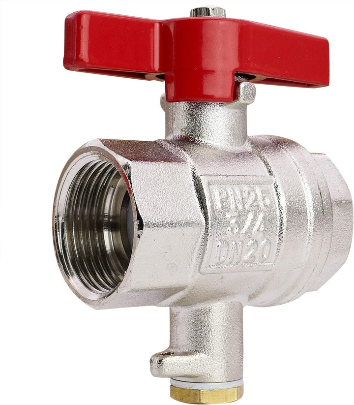 Zähler Plattform Einbausatz Wärmemengenzähler 3/4" Direktmessung Kugelhähne, Passstück