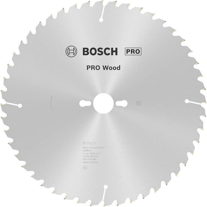 Bosch Accessories Bosch Professional 1x Kreissägeblatt Optiline Wood (Sägeblatt für Holz, Ø 300 x 30