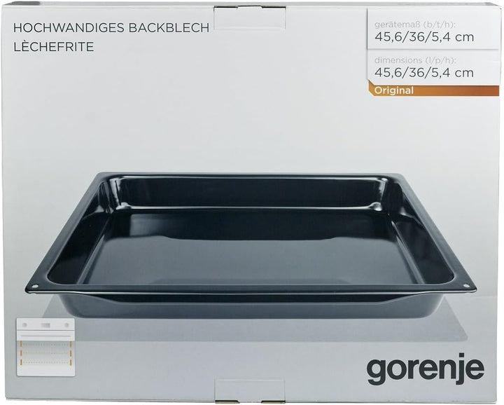 Kompatibel/Ersatz für Foster 242135 Backblech Blech 456x360x54mm emailliert AC016 XXL Fettpfanne Bac