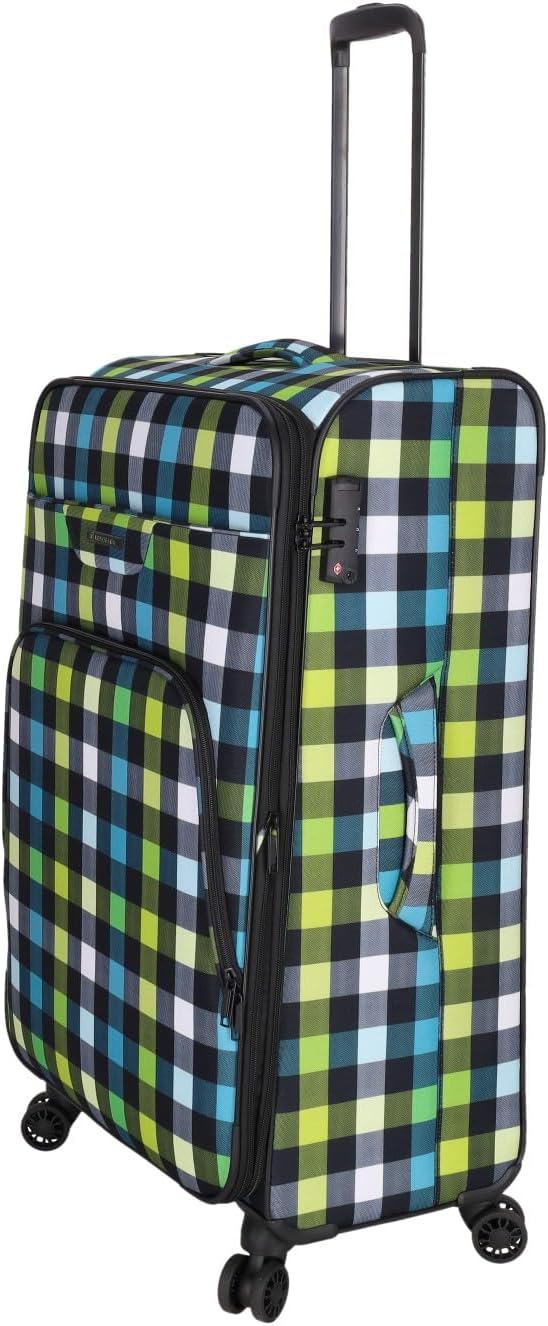 Reisetrolley SoftLITE 4w | Koffer aus strapazierfähigem Polyester | Leichter Trolley mit Vier Doppel