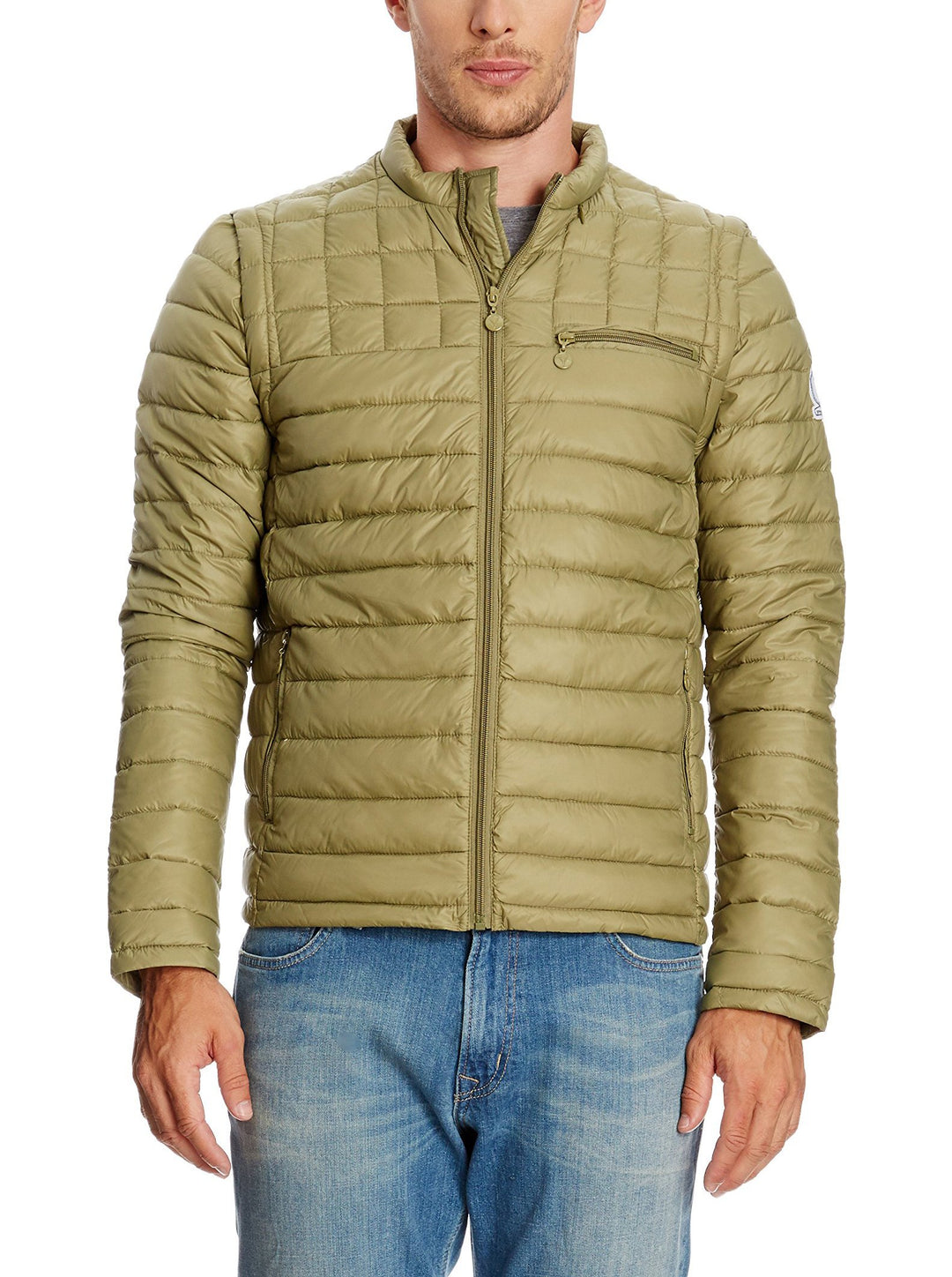FRENCH COOK Daunenjacke Removable Sleeves Khaki L