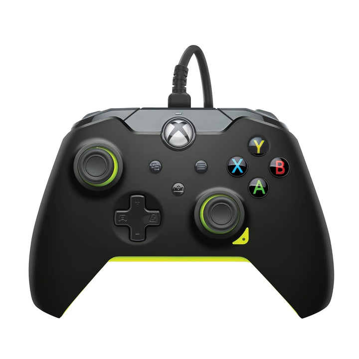 PDP verkabelt Controller Electric Schwarz für Xbox Series X|S, Gamepad, verkabelt Video Game Control