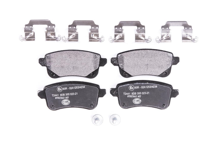 HELLA PAGID 8DB 355 023-211 Bremsbelagsatz - T2441 - Dicke/Stärke: 15.9mm - Bremssystem: Lucas - nic