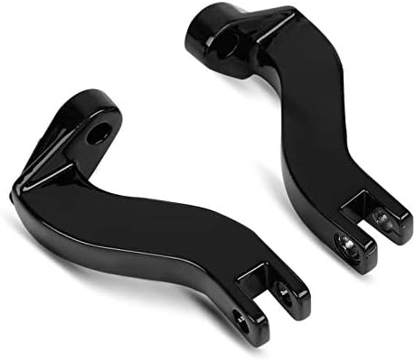 Sozius Fussrasten-Halter für Harley Davidson Street Glide Special 15-23 schwarz