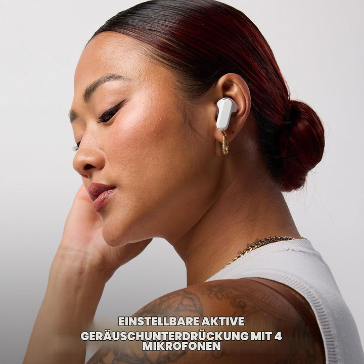 Skullcandy Rail ANC, In-Ear Wireless-Kopfhörer mit Noise Cancelling, 27 Std. Akkulaufzeit, Mikro, ko