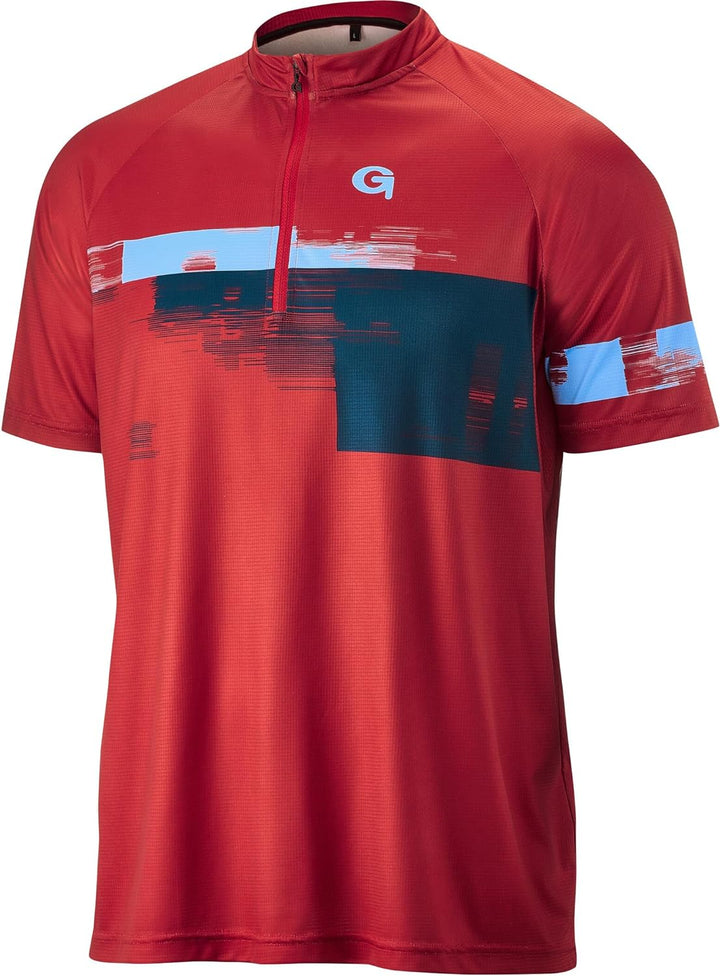 Gonso Avisio He-Bikeshirt-1/2-HZ L Chili Pepper, L Chili Pepper
