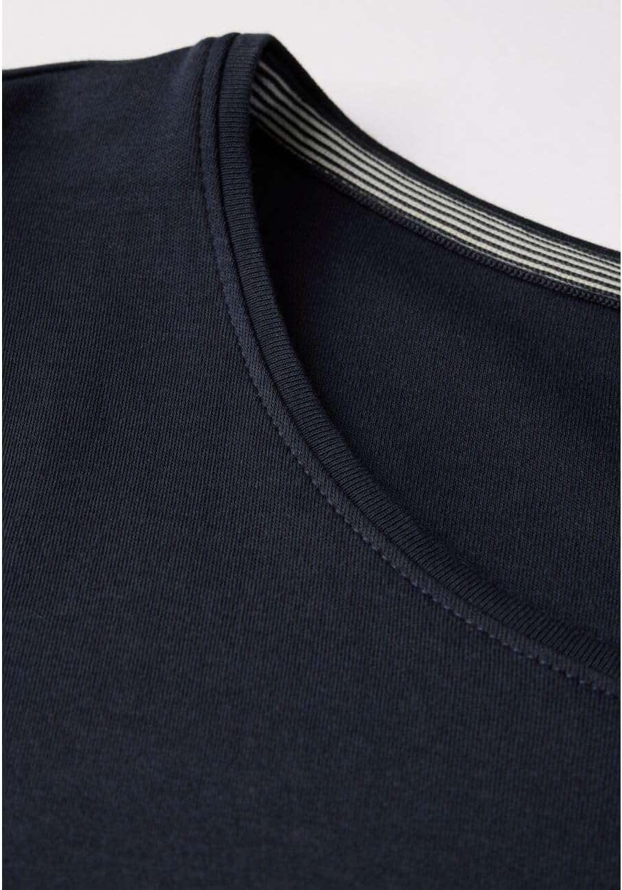 Cecil Damen Style Lena Basic T-Shirt Baumwolle S Universal Blue, S Universal Blue