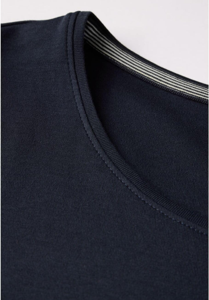 Cecil Damen Style Lena Basic T-Shirt Baumwolle S Universal Blue, S Universal Blue