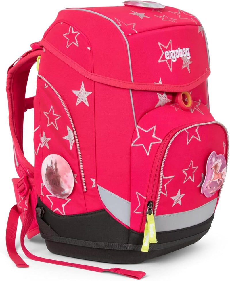 ergobag cubo Set ergonomischer Schulrucksack Klassisch 5-teilig 1. Klasse Grundschule 40x20x25 cm (B