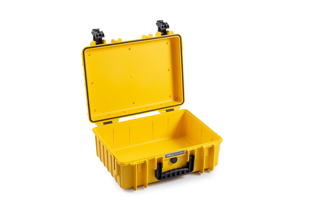 B&W International GmbH Transportkoffer Outdoor - Typ 5000 - Gelb - Wasserdicht nach IP67 Zertifizier