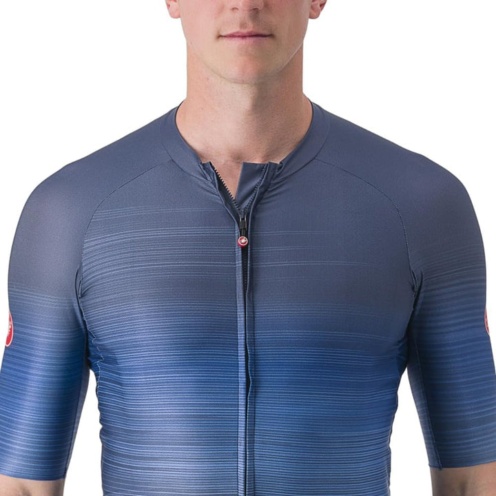 Castelli Herren Aero Race 6.0 Jersey T-Shirt M Belgischer Blau, M Belgischer Blau