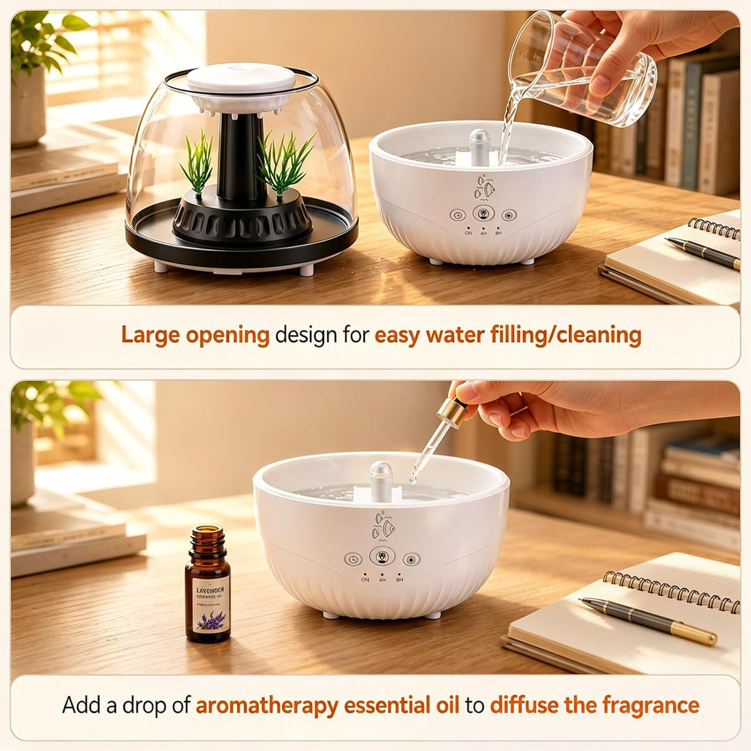 3 in 1 Aquarium Regentropfen Diffuser Luftbefeuchter