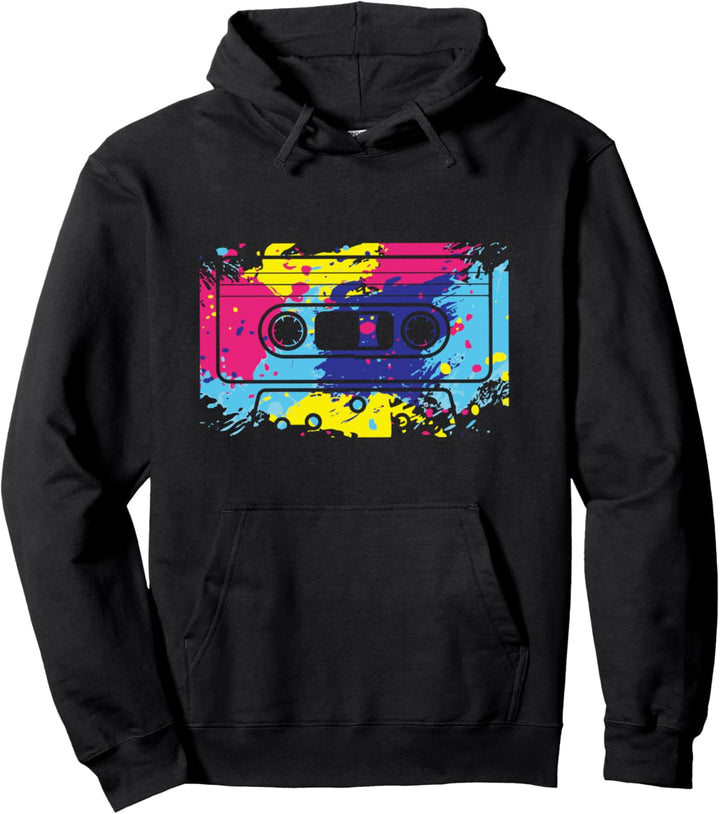 Kassette Retro Mixtape DJ Rekord Vintage Music Tape Geschenk Pullover Hoodie