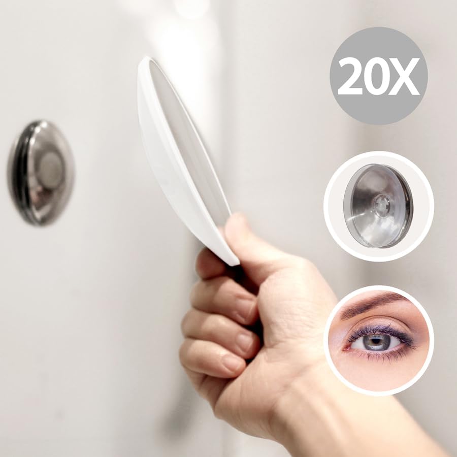 Bosign Kosmetik Spiegel 20-Fach - Abnehmbar - AirMirror
