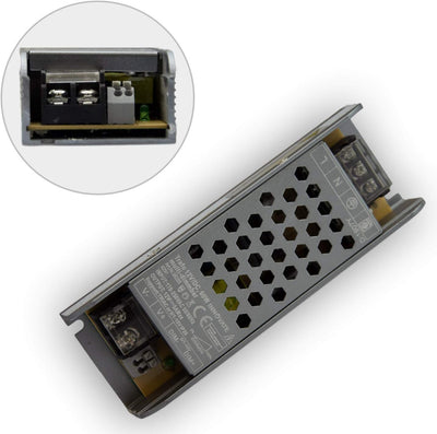 12V DC LED Trafo für Stripes - MR16 GU5.3 LED Halogen, ohne Mindestlast, kein Rauschen, kein Flimmer
