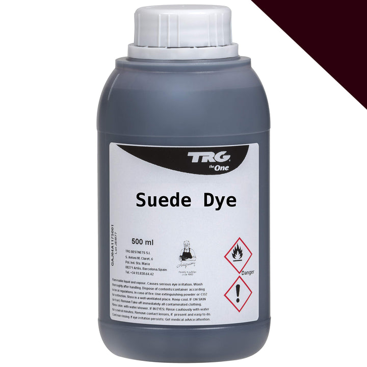 TRG the One Suede Dye, Durchdringende Tinte für Wildleder, Braun (106 Dark Brown), 500 ml