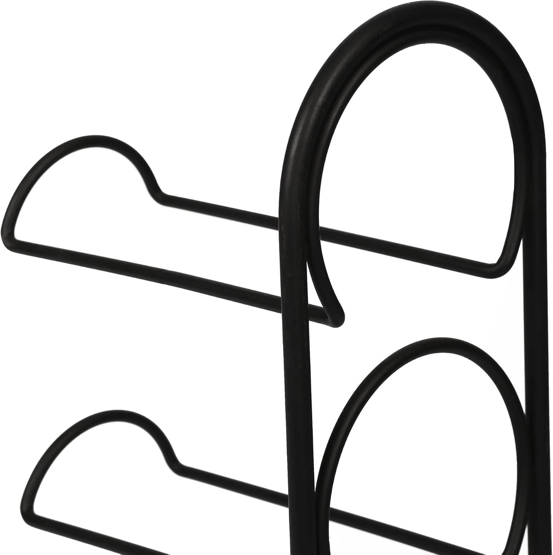 [en.casa] Weinregal Anchamps Flaschenregal 43,5 x 11,5 x 21 cm Weinschrank für 4 Flaschen Aufbewahru