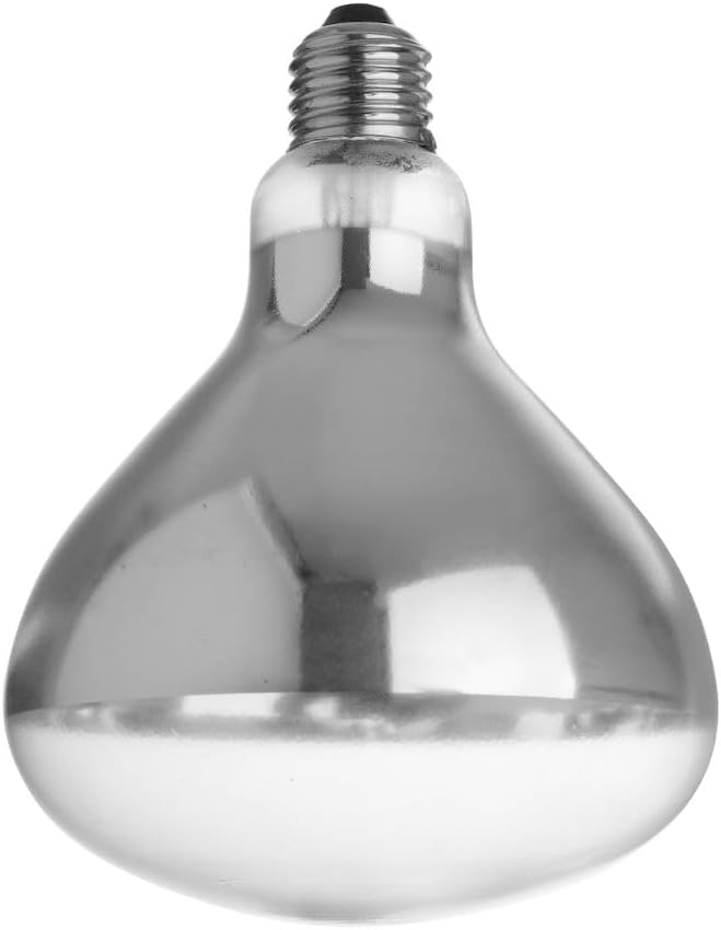 HENDI Infrarotlampe, für Wärmelampen und Wärmebrücken, zum Warmhalten von Speisen, Bruchsicher, E27