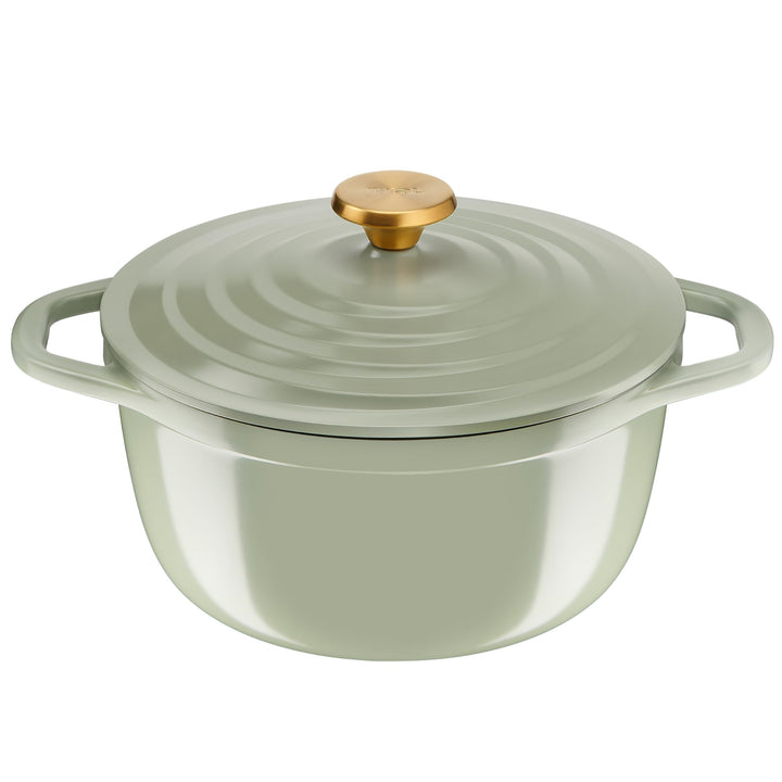 Tefal Schmortopf aus Aluminiumguss, 24 cm, 4-5 Personen, Induktion, leicht, aus Aluminiumguss, einfa