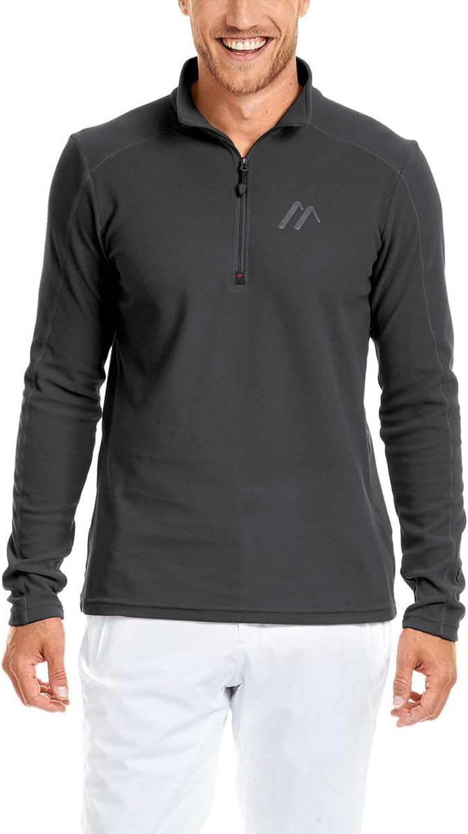 maier sports Herren Skirolli Dennis 46 Schwarz, 46 Schwarz