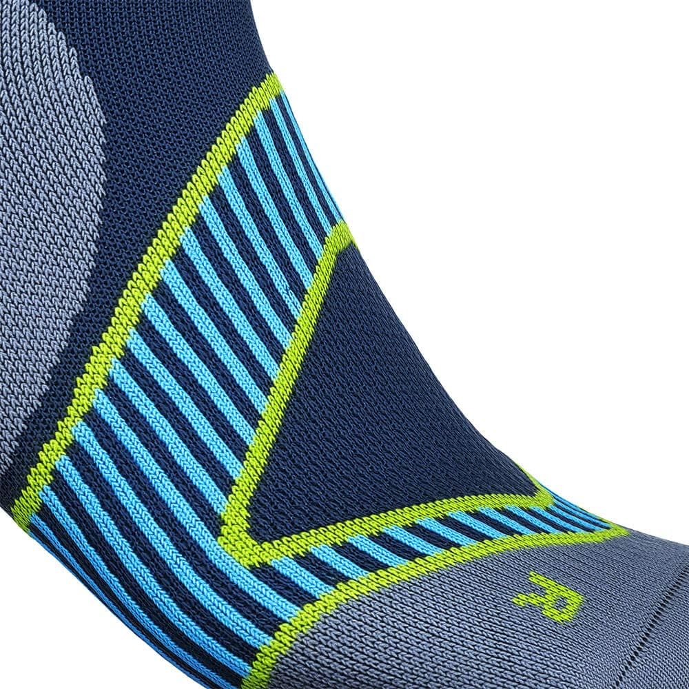 BAUERFEIND Sportsocken Run Performance Low Cut Socks, 1 Paar kurze Laufstrümpfe 41-43 Blau, 41-43 Bl