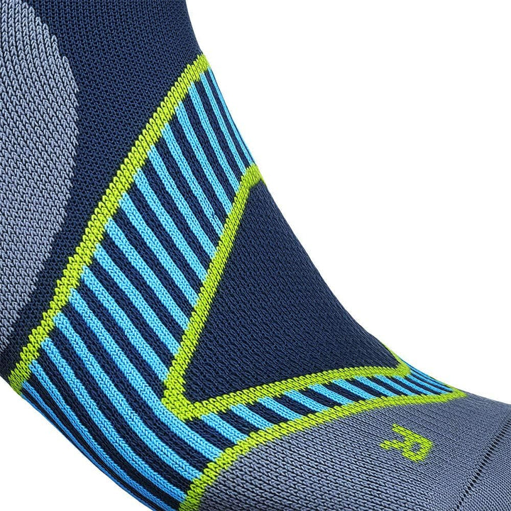 BAUERFEIND Sportsocken Run Performance Low Cut Socks, 1 Paar kurze Laufstrümpfe 41-43 Blau, 41-43 Bl