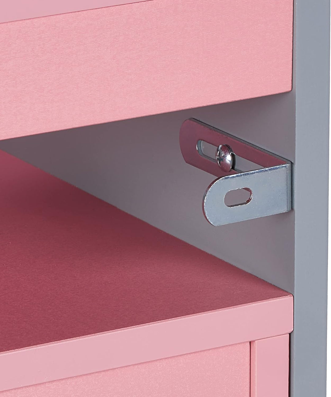 Relaxdays Kindertisch mit Sitzbank, 2 Fächer, höhenverstellbarer Kinderschreibtisch, HxBxT: 88 x 90