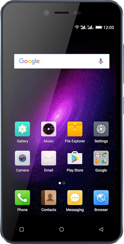 Mobistel 7365-GR Cynus E8 Smartphone (16GB, 13MP Kamera, Android 6.0, 12,7 cm (5 Zoll grau, Grau