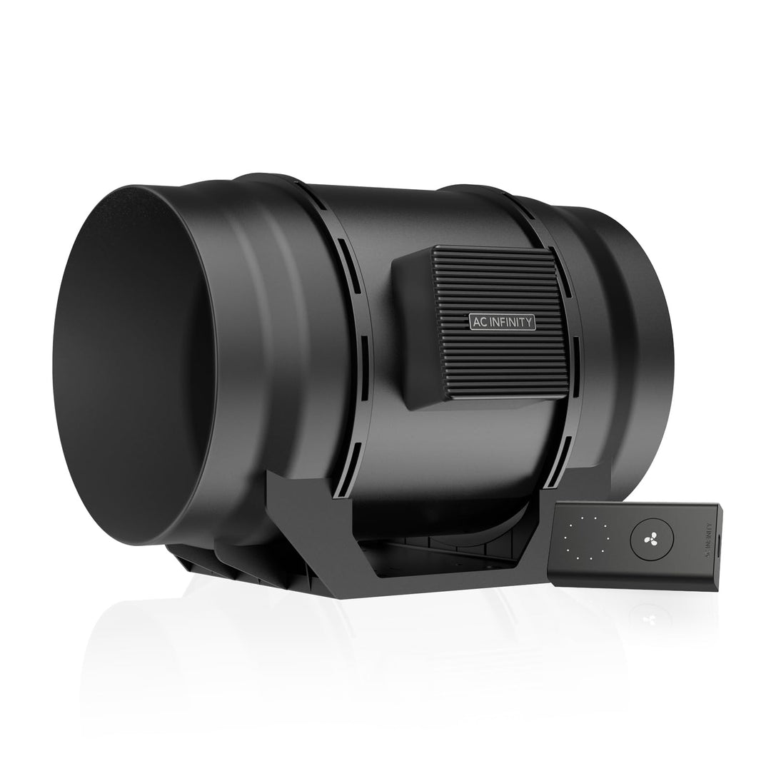 AC Infinity CLOUDLINE LITE A8, leiser 20,3 cm Inline-Kanalventilator mit Geschwindigkeitsregler – Be