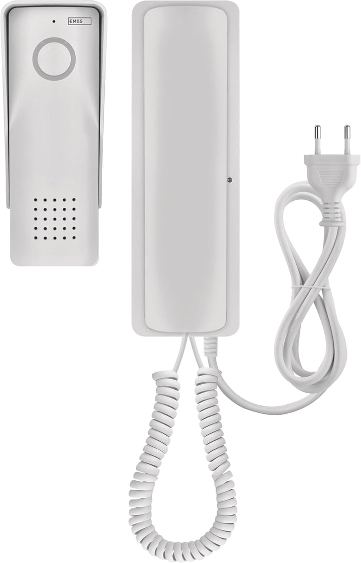 EMOS - Audio-Türsprechanlage Set, Wireless - drahtlose Verbindung, Elegantes Design - Audio-Kit/Gege