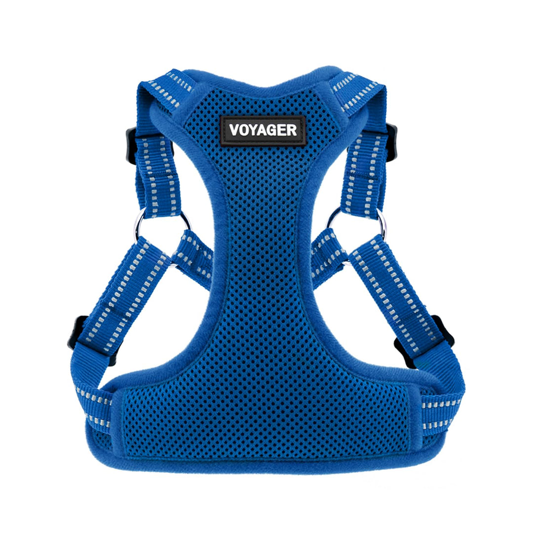 Voyager Verstellbares Hundegeschirr mit Reflektorstreifen by Best Pet Supplies - Strapazierfähige Ga