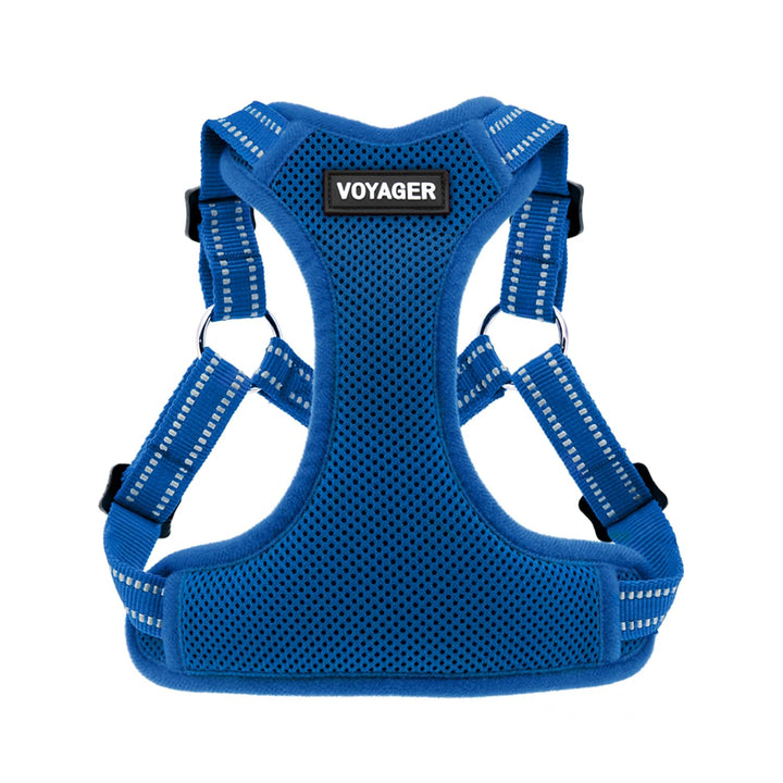 Voyager Verstellbares Hundegeschirr mit Reflektorstreifen by Best Pet Supplies - Strapazierfähige Ga