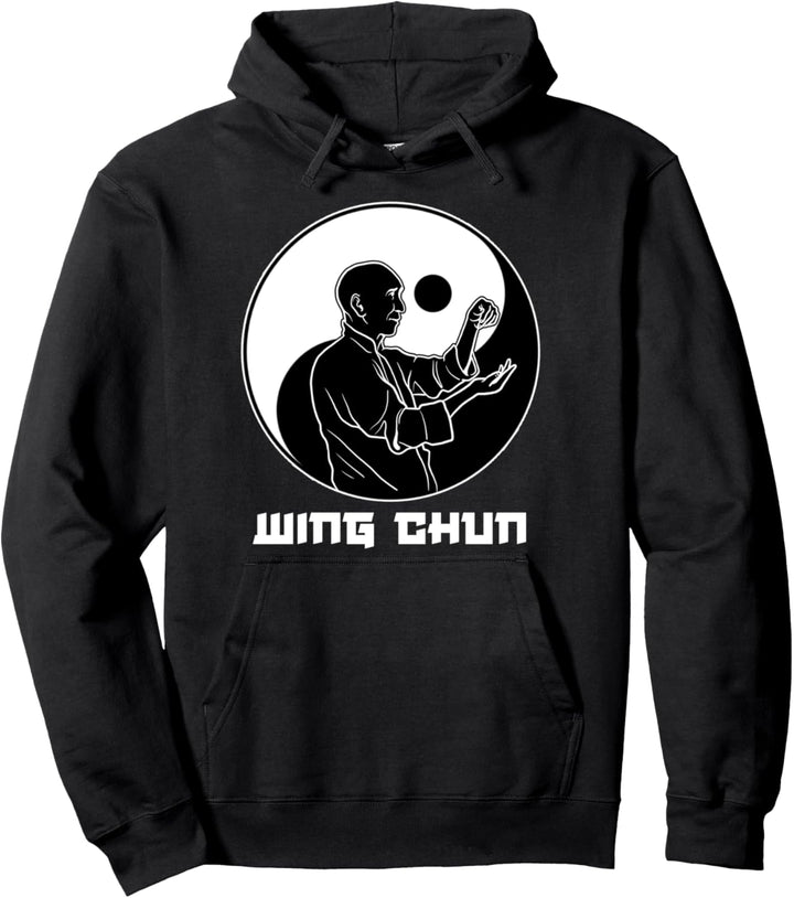 Wing Chun Chinesische Yin Yang Kung Fu Kampfkünste Balance Pullover Hoodie