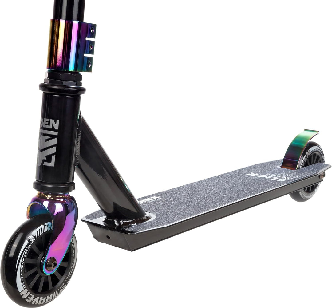 Raven Stunt Scooter Kinder ab 5 Jahre und Erwachsene, Stunt Roller 360°,Trick Roller,Tretroller,City