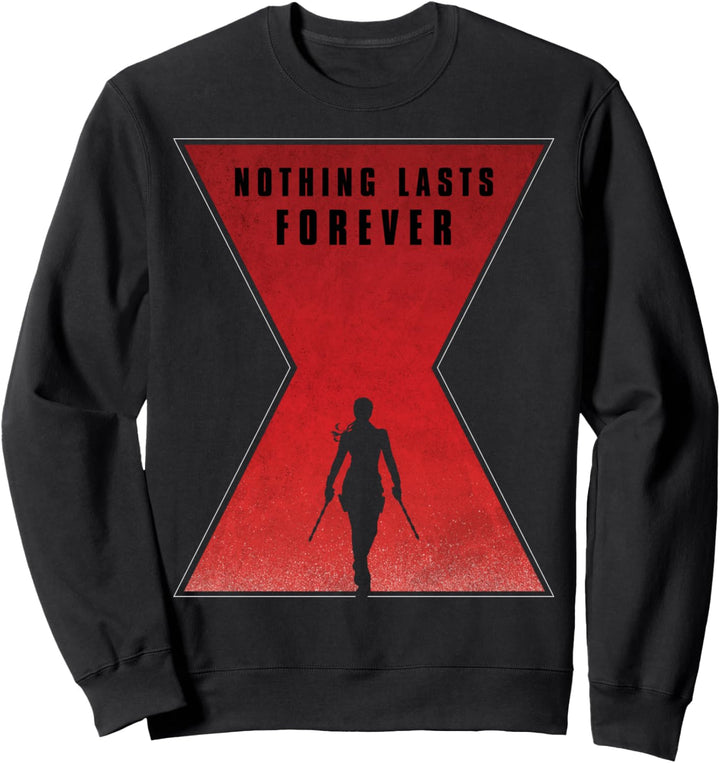 Marvel Black Widow Nothing Lasts Forever Sweatshirt