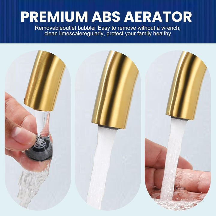 iVIGA Wasserhahn Sensor, Badarmatur Infrarot Sensor für Badezimmer Wasserhahn Bad Automatisch mit St