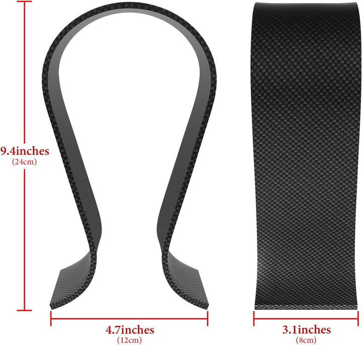 GEEKRIA Acryl Omega Kopfhörerständer für On-Ear, Over-Ear-Kopfhörer, Gaming-Headset-Ständer, Schreib